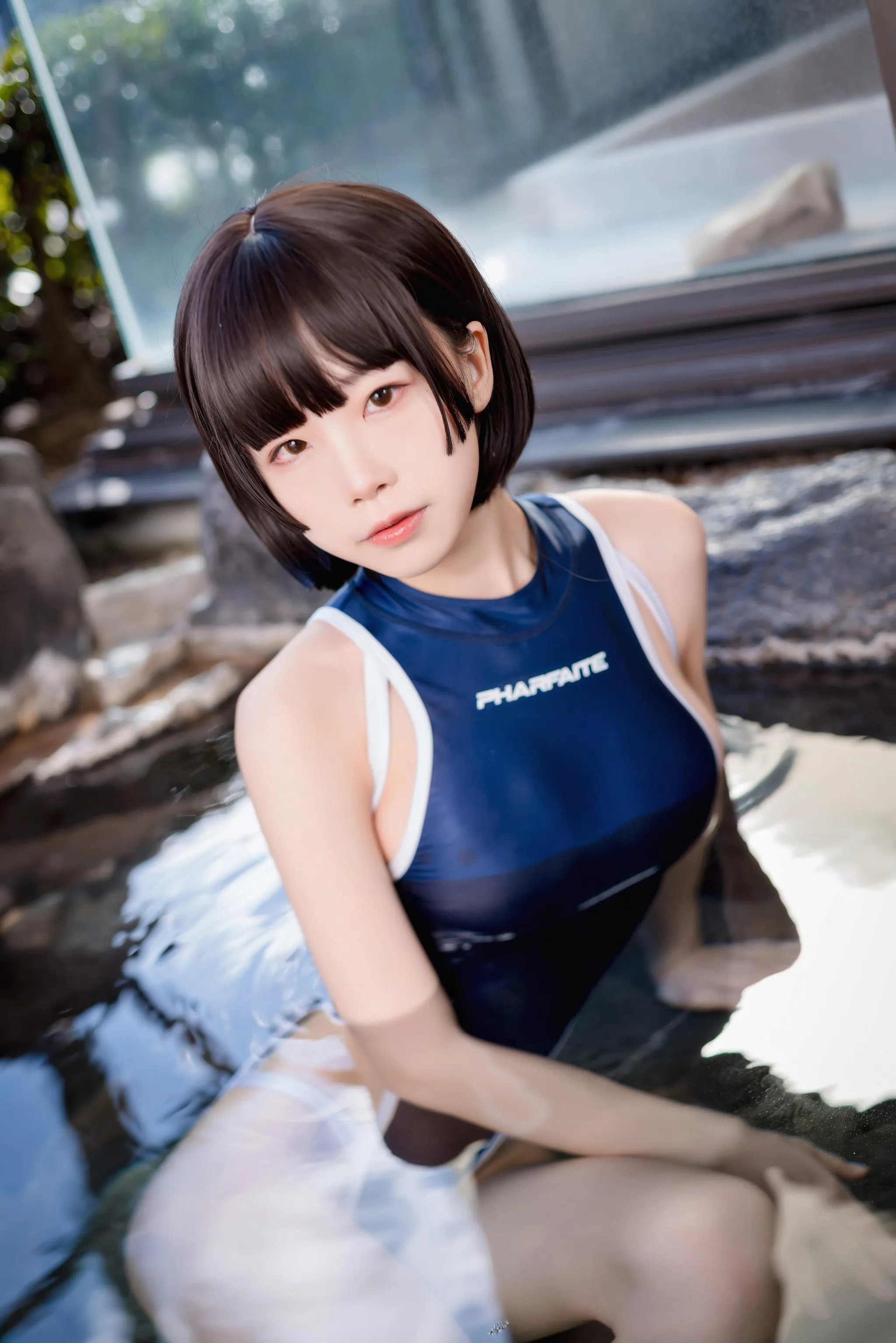 水淼aqua – NO.73 竞泳水着 [40P]插图9